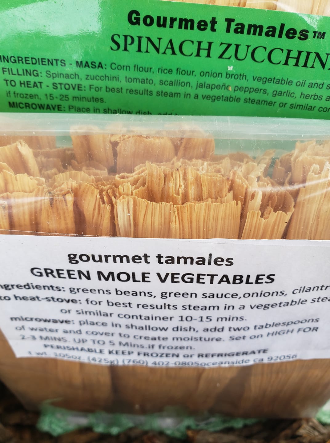 Gourmet Tamales (Oceanside, CA)